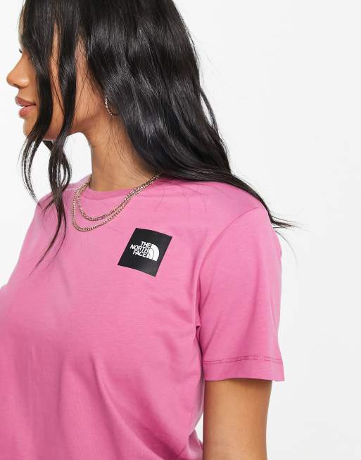 The North Face t-shirt dress in pink Exclusive at ASOS