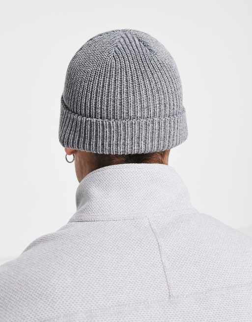 The North Face Fisherman beanie in grey, 4 of 4