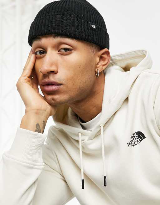 The North Face Fisherman ribbed beanie in black ASOS