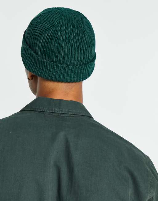 the north face beanie green