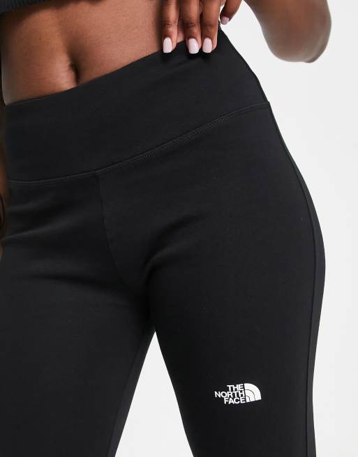 The North Face flared leggings in black Exclusive at ASOS