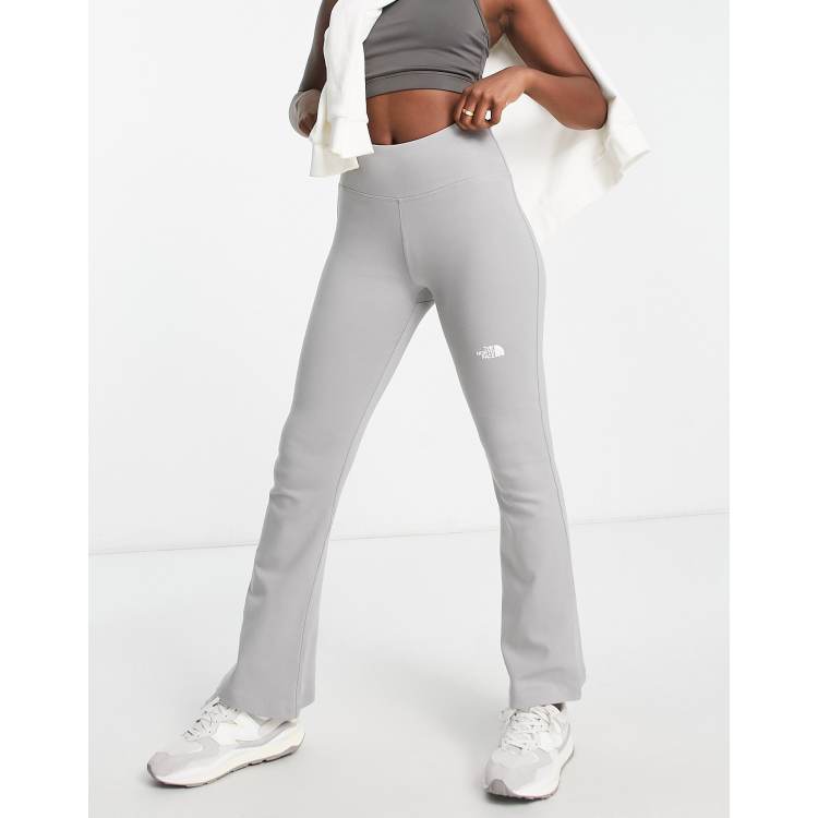 The North Face, Pants & Jumpsuits, The North Face Low Rise Athletic  Leggings W Interior Pocket Two Tone Gray Small