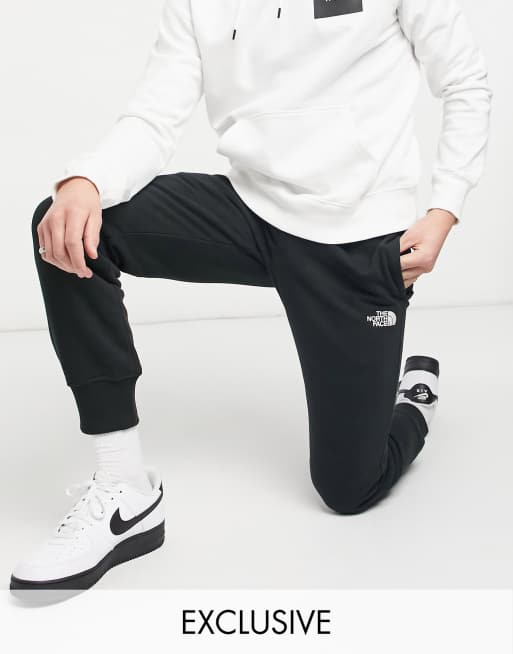 The North Face Fleece joggers in black Exclusive at ASOS ASOS