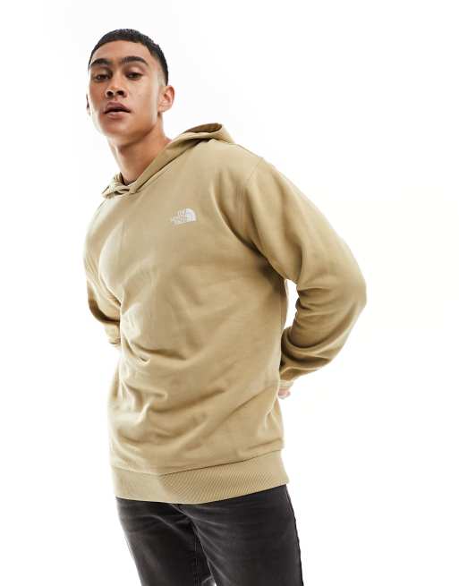 The North Face – Fleece-Kapuzenpullover in Steinbeige mit