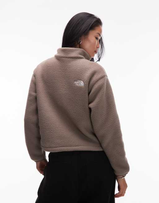 The North Face – Fleeski – Brązowa bluza z zamkiem pod szyją, 3 z 4
