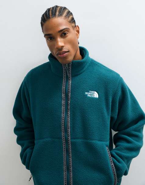 The North Face Fleeski full zip jacket in green - view 1