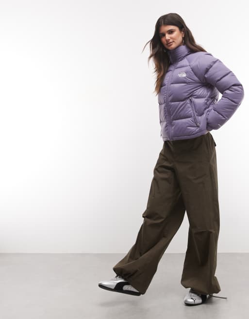 The North Face Fleeski full zip jacket in purple, 3 of 4