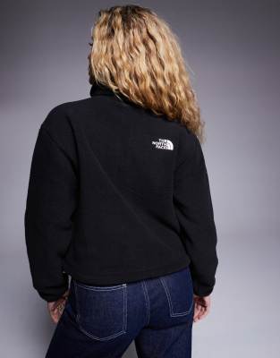 The North Face Fleeski Quarter Zip Pullover in black