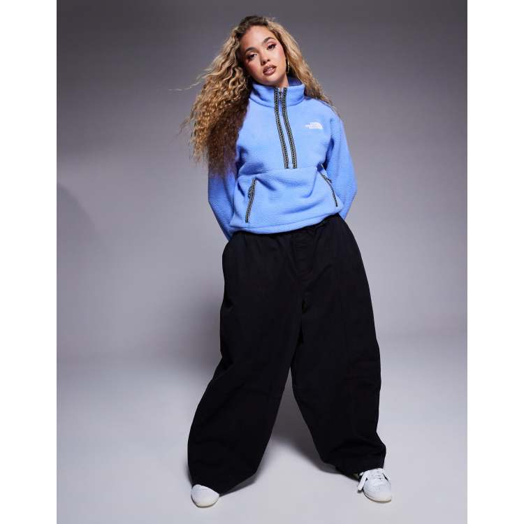 The North Face Fleeski quarter zip pullover in blue | ASOS