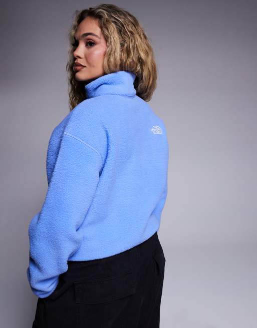 The North Face Fleeski quarter zip pullover in blue | ASOS