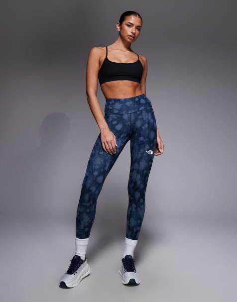 The North Face - Flex 25- Leggings blu navy con stampa - view 1