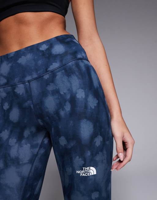 The North Face - Flex - 25-tommers leggings med marineblåt print, 2 af 5