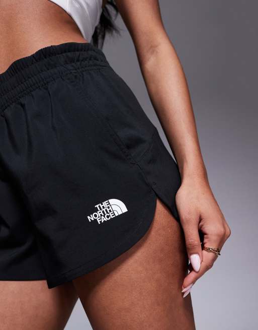The North Face – Flex – Czarne szorty z tkaniny o długości 3 cali, 3 z 5