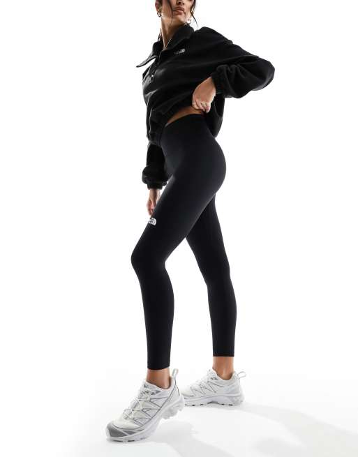 The North Face Flex logo ankle leggings in black | ASOS