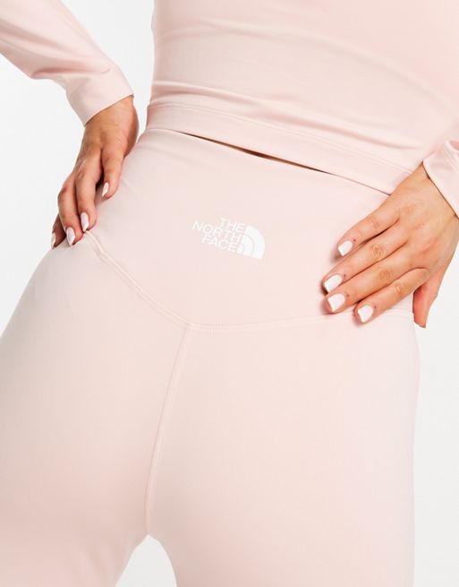 The North Face Flex mid rise leggings in pink - Exclusive to ASOS