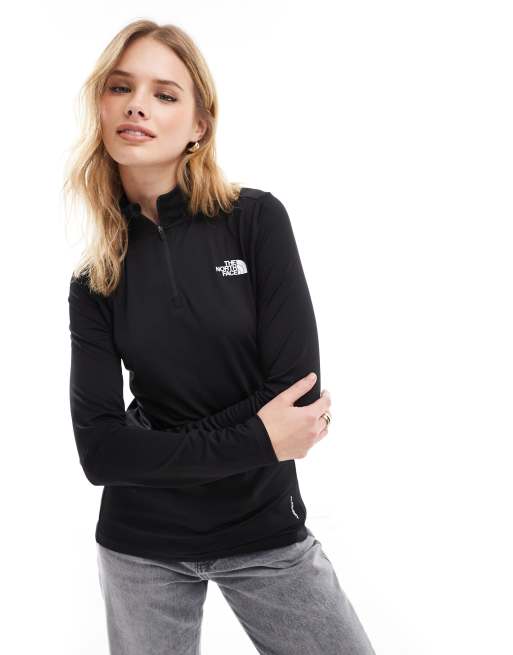 The North Face - Flex - Sort overdel med 1/4 lynlås