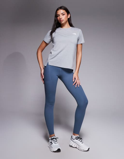 The North Face - Flex - T-shirt vestibilità classica grigia, 3 di 4