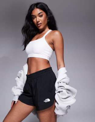 The North Face - Flex Woven - Shorts in Schwarz, 3 Zoll Schrittlänge