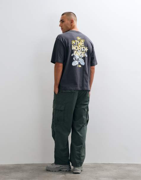 The North Face FLOWER POWER t-shirt oversize gris - view 1