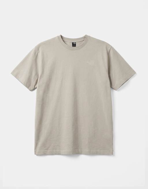 The North Face – Flower Scribble – Szary T-shirt z nadrukiem na plecach, 7 z 7
