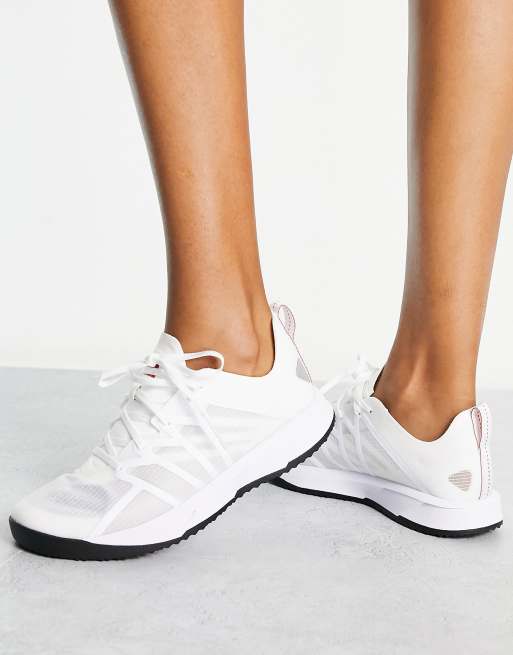 The North Face Flypack sneakers in triple white ASOS