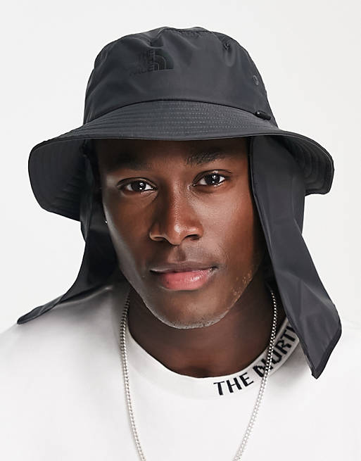 The North Face Flyweight bucket hat in charcoal | ASOS
