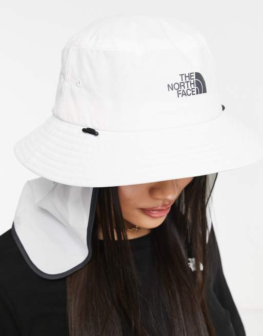 North face bucket hat on sale white