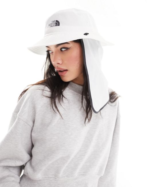The North Face Flyweight bucket hat in white | ASOS