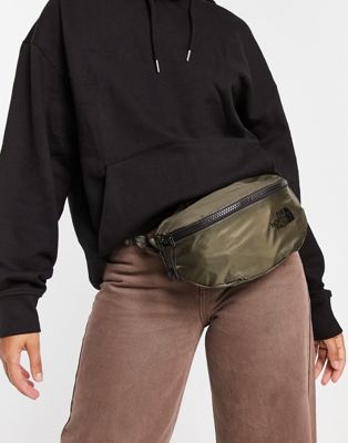 The North Face Flyweight bum bag in khaki