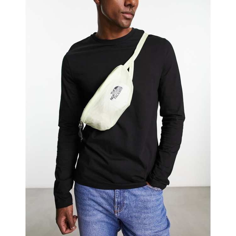 The North Face Flyweight bum bag in pale lime ASOS