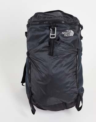 The North Face Flyweight day backpack in gray