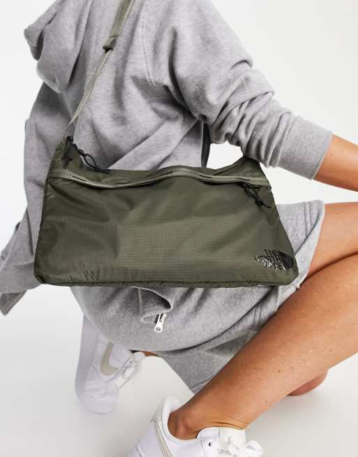 The North Face Flyweight shoulder bag in green