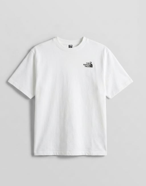 The North Face – Food Fun – Vit t-shirt med tryck baktill, 7 av 7