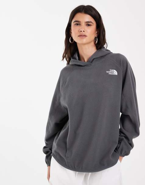 The North Face - forro polar con capucha Oxara en gris antracita - view 1