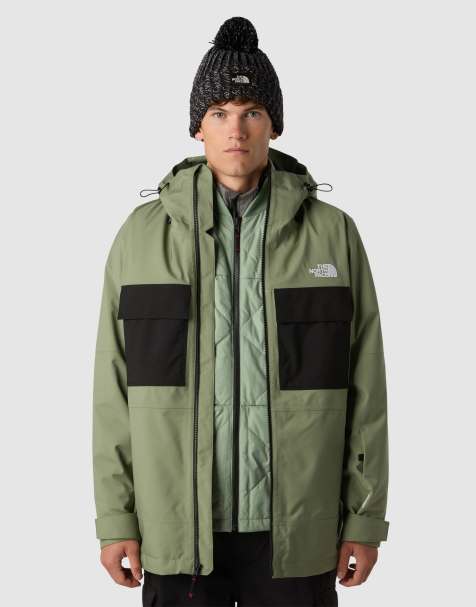 The North Face - Fourbarrel Triclimate® - 3-in-1 jack in groen en zwart - view 1