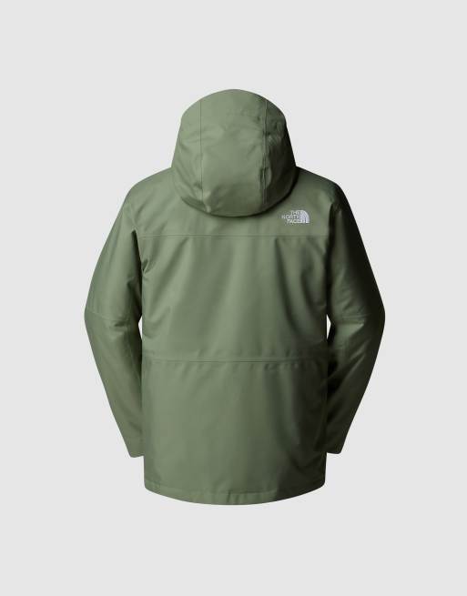 The North Face Fourbarrel triclimate 3-in-1 jacket in bark mist
