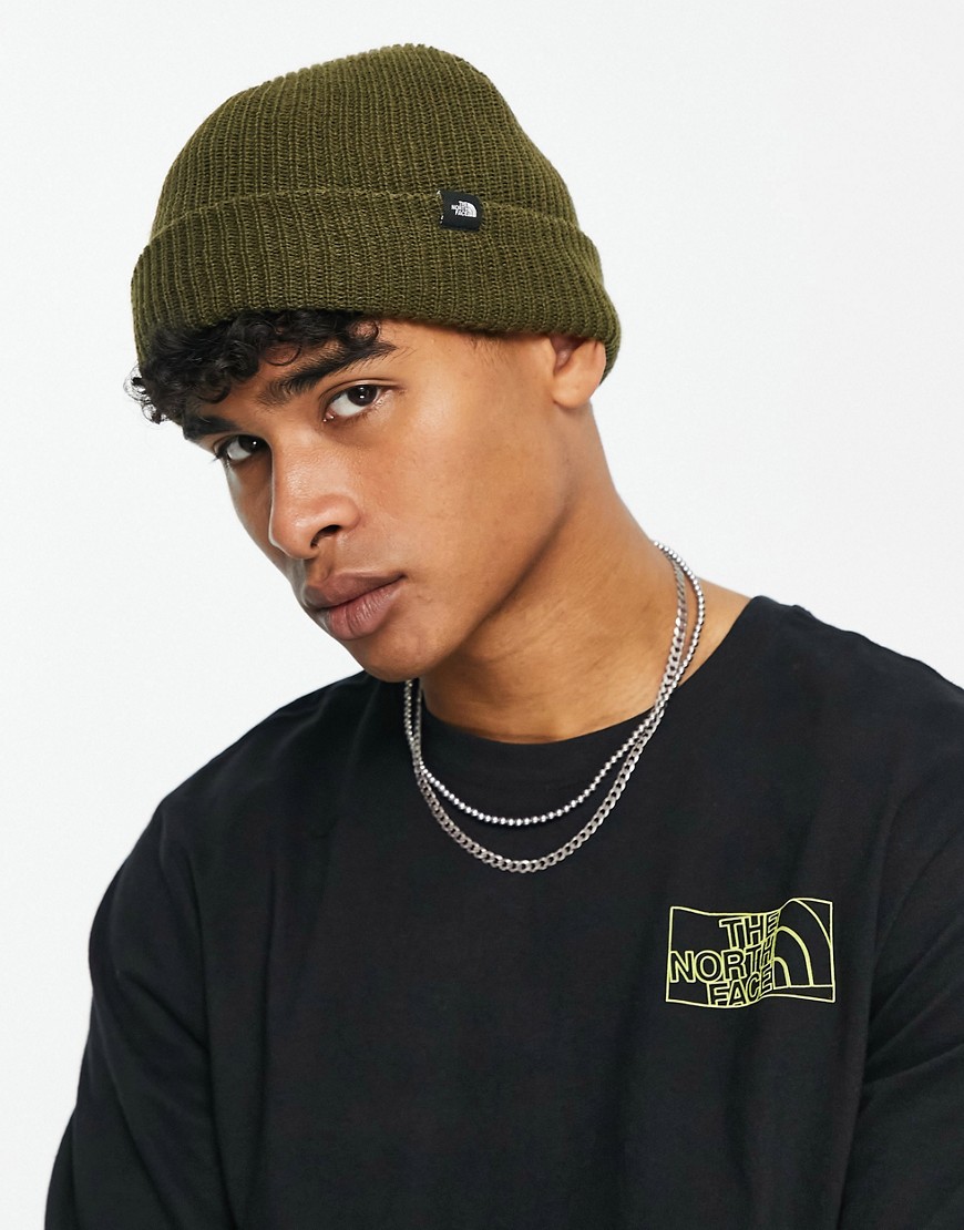 The North Face Freebeenie Beanie In Olive-green