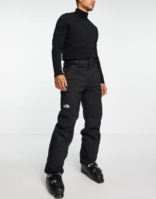 black north face ski pants