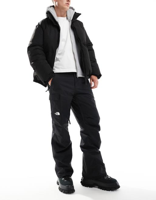 North Face Medium Womens Tan Snow 2024 Pants Gold Ski Snowboard Waterproof Insulated