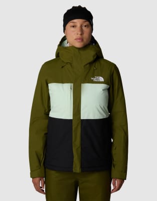 The North Face - Freedom - Isolierte Jacke in Grün mit Kapuze