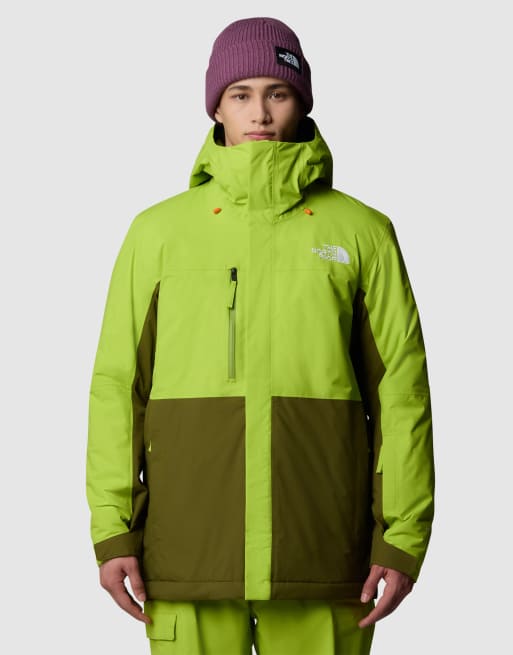 The North Face Freedom Isolierte Jacke in Grun mit Kapuze ASOS