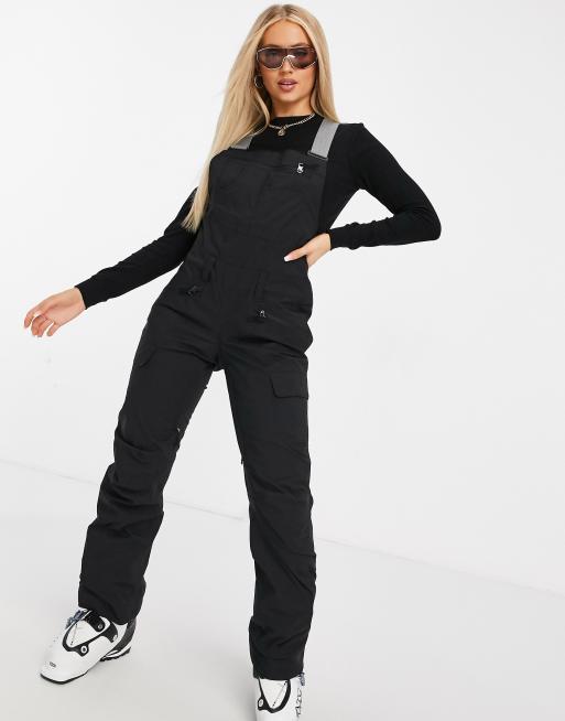 The North Face Freedom ski bib in black