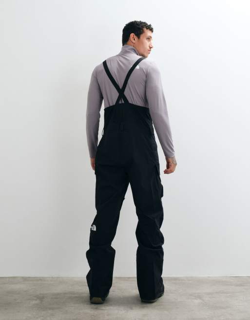 The North Face Freedom Ski dungarees in black, 5 of 5