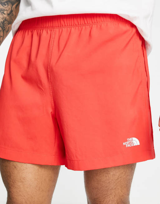 Red north hotsell face shorts