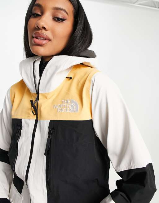 North face white deals snow jacket