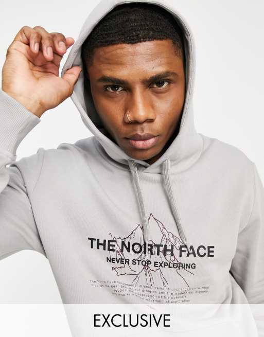 Asos north clearance face hoodie