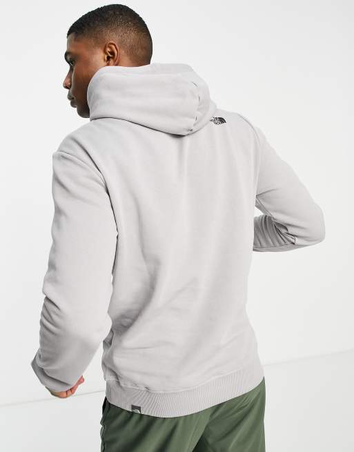 The North Face Front Peak hoodie in grey Exclusive at ASOS, 3 of 4