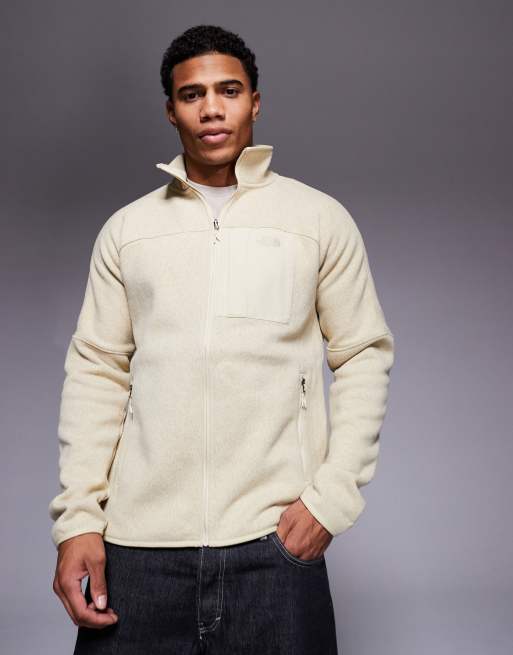 North face cream jacket hotsell