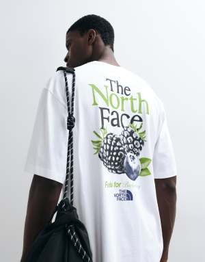 The North Face Fuels For Backpacking Oversized t-shirt in white
