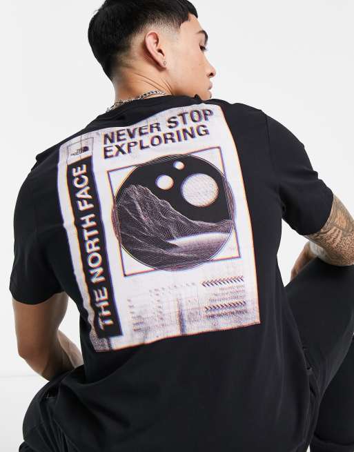 The North Face Galahm graphic T-shirt in black